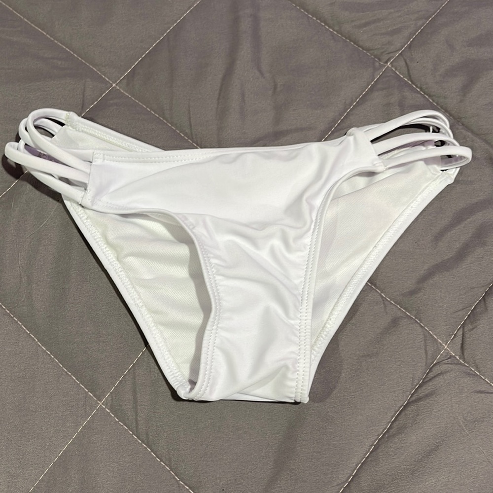 black and white xs swim bottoms